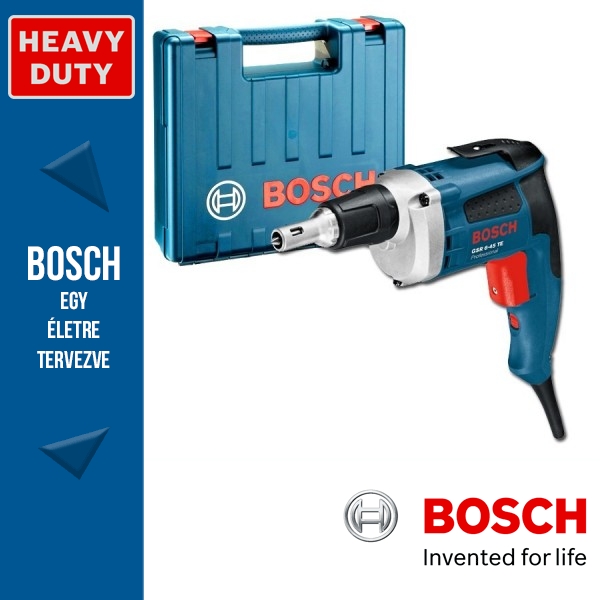 Bosch GSR 6-45 TE Professional Szárazépítő csavarozó