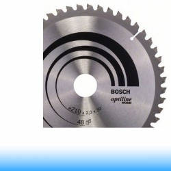 Bosch Körfűrészlap, Optiline Wood minden fafajtához 305mm 96fog