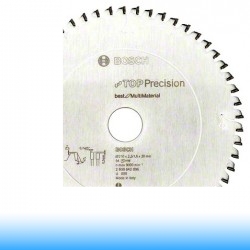 Bosch Körfűrészlap, Top Precision faanyagokhoz asztali körfűrészekhez 250mm 40fog