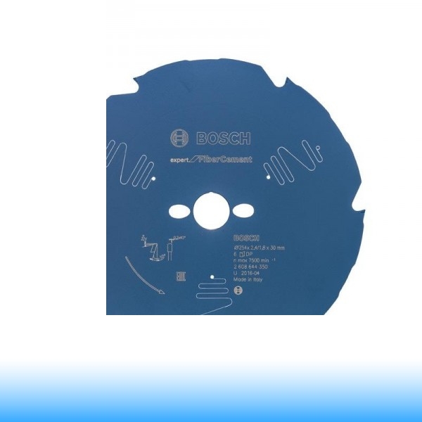Bosch Expert körfűrészlap szálcement, gipszkarton, eternit vágásához 260mm 6fog