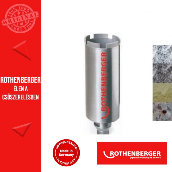 ROTHENBERGER HIGH SPEED PLUS Natúr kő G1/2” 28 mm