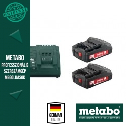 Metabo 685052000 Basic Akkumulátor szett 2db 1.5Ah 18V akku + 1 db ASC 30-36 Töltő