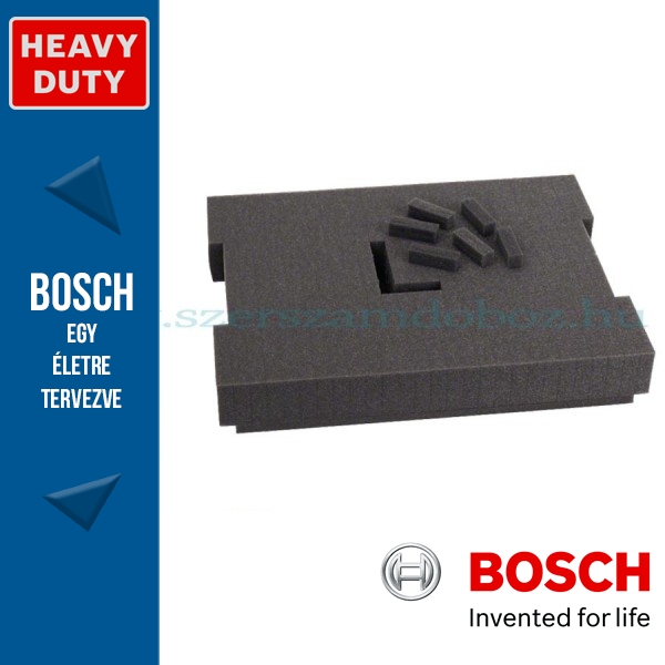 Bosch előreperforált habanyag betét L-Boxx 136-hoz