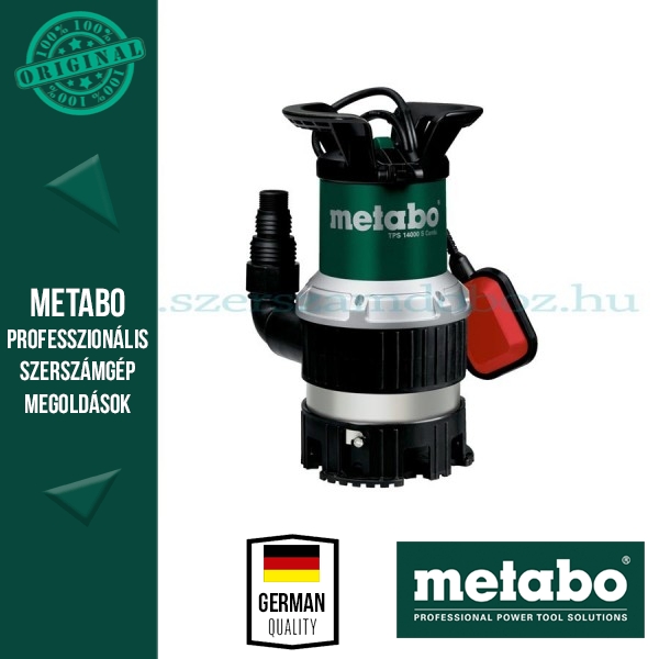 Metabo TPS 14000 S COMBI  Kombi-Búvárszivattyú