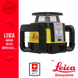 Leica Rugby CLA forgólézer + CLX 500 szoftver + COMBO kombinált vevőegység és távirányító
