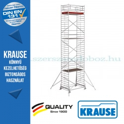 Krause Stabilo Professional gurulóállvány, 500-as sorozat - ötszintes - mezőhossz 2,50 m