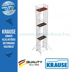 Krause Stabilo Professional gurulóállvány, 50-es sorozat - hatszintes - mezőhossz 2,50 m