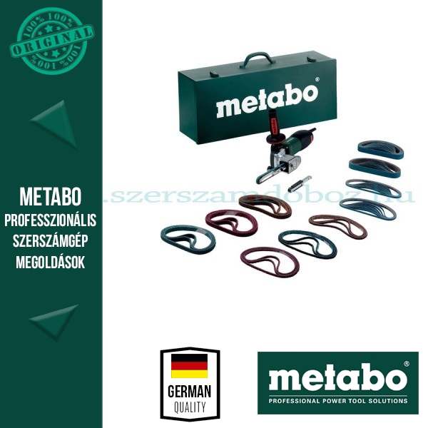 Metabo BFE 9-90 Set Keskeny szalagcsiszoló