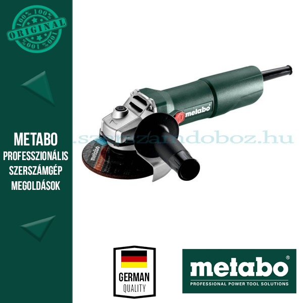 Metabo W 750-125 sarokcsiszoló