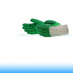 KAPRIOL LATEX VÉDŐKESZTYŰ ZÖLD 10