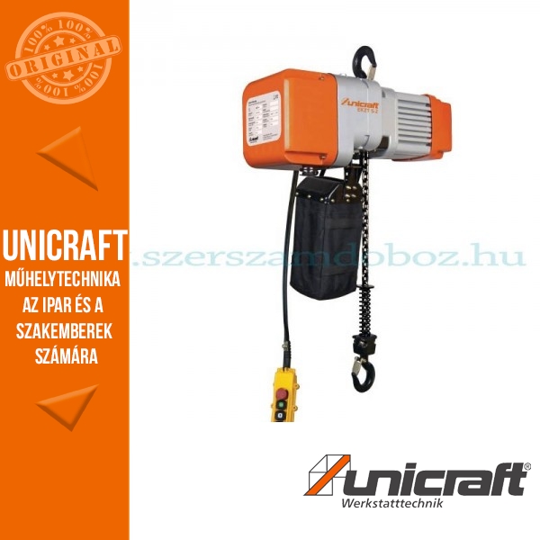 Unicraft EKZT 10-1 emelő csörlő elektromos