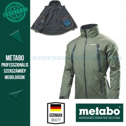 Metabo HJA 14,4-18 fűthető kabát Set - XL + Akkuval és töltővel
