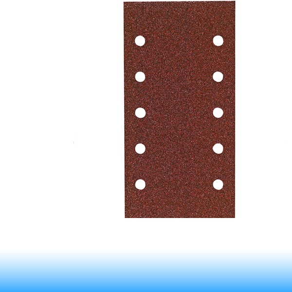 Hikoki (Hitachi) 8lyukú csiptetős csiszolópapír (rezgőcsiszolókhoz) - 93 x 230mm / K80 - 10db/csomag