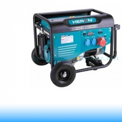 HERON benzinmotoros áramfejlesztő, max 6000 VA, háromfázisú