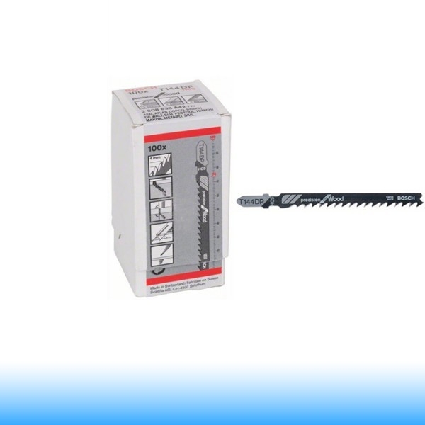Bosch Szúrófűrészlap T 144 DP Precision for Wood - 100db