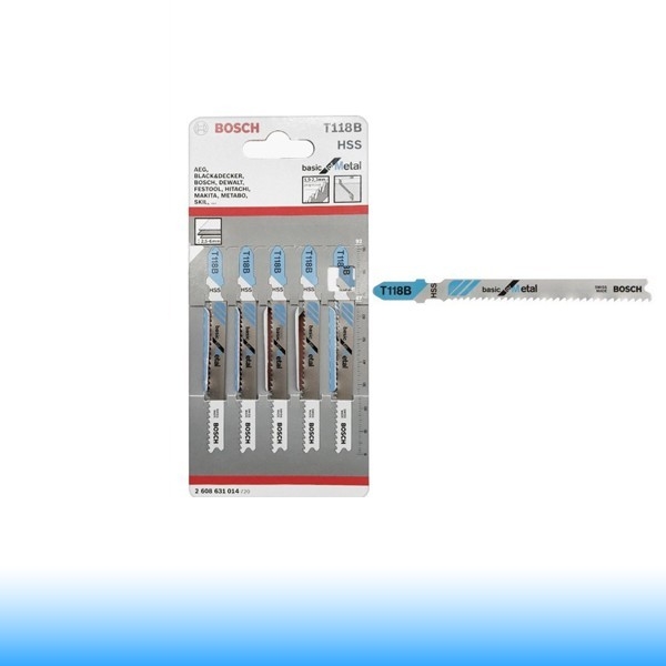 Bosch Szúrófűrészlap T 118 B Basic for Metal - 5db