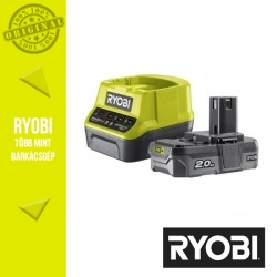 RYOBI RC18120-120 akkumulátor szett - Li-Ion töltő + 1x18V 2,0Ah
