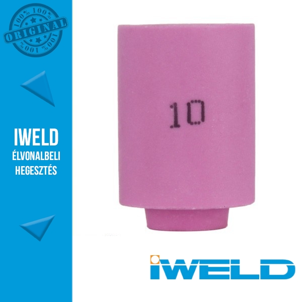 IWELD Kerámia gázterelő SR9/20-hoz 10-es - 16,0 x 30 mm