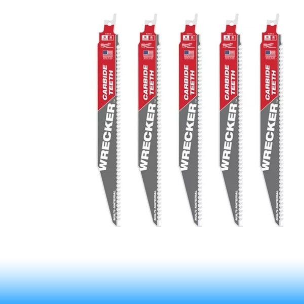 Milwaukee Többfunkciós nagy teljesítményű WRECKER™ karbidfogas fűrészlapok, 230 mm - 5db