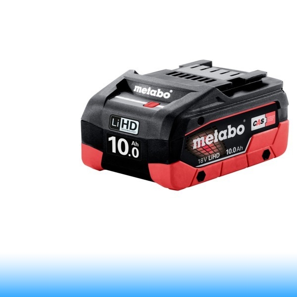 METABO Akkuegység LiHD 18 V - 10,0 Ah