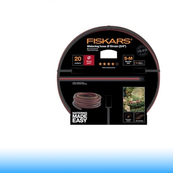 Fiskars Comfort locsolótömlő 19 mm (3/4") 20 m Q4