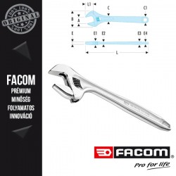 FACOM Gyors beállítású csavarkulcs fém fogantyúval - 110 mm