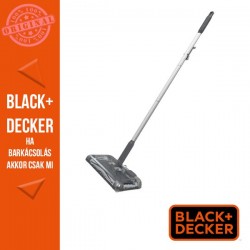 BLACK & DECKER 7.2V Lithium akkus seprű 60 min üzemidő, szürke színűf