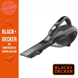 BLACK & DECKER 10.8V 2.5Ah morzsaporszívó cyclonic funkcióval, töltőállomással