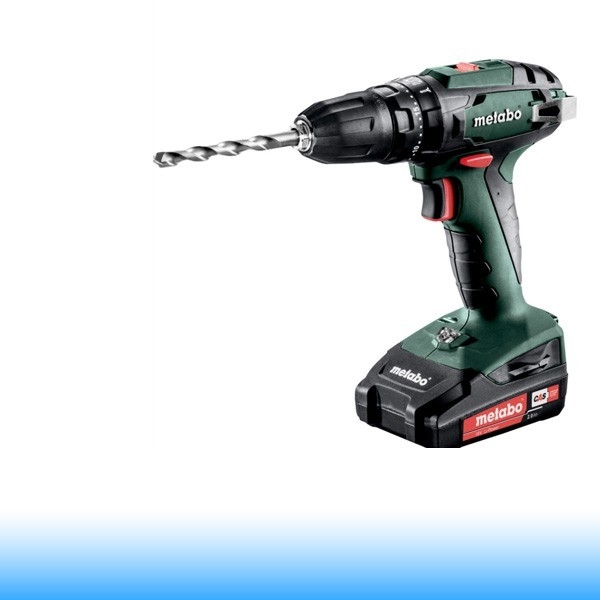 METABO SB 18 Akkus Ütvefúró-csavarbehajtó metaBOX kofferben (2x 18 V/2,0 Ah akkuval és töltővel)