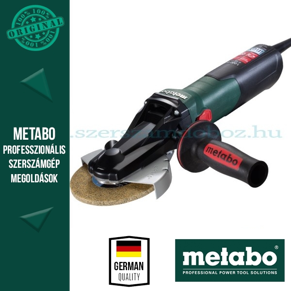 Metabo WEVF 10-125 Quick INOX Laposfejű sarokcsiszoló