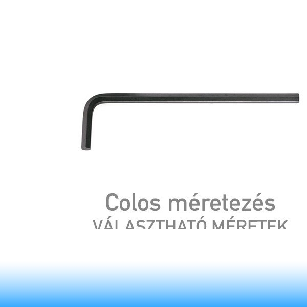 FACOM Hosszú imbuszkulcsok, hatszögű, colos méretek