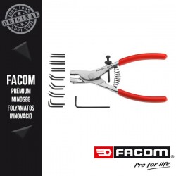 FACOM Külső biztosítógyűrű fogó készlet, 3-63mm