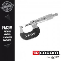 FACOM Mechanikus Mikrométer, 0,01mm, 0-25 mm
