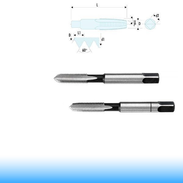 FACOM HSS Menetfúrók, M7 x 1,0mm, 2db