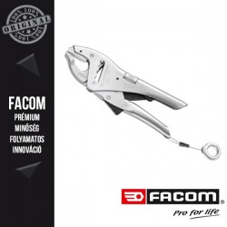 FACOM SLS Rögzíthető rövid csőrű patentfogó, 230mm