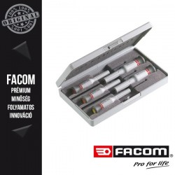 FACOM MICRO-TECH Műszerész csavarhúzó készlet, hatlapú, 5db-os