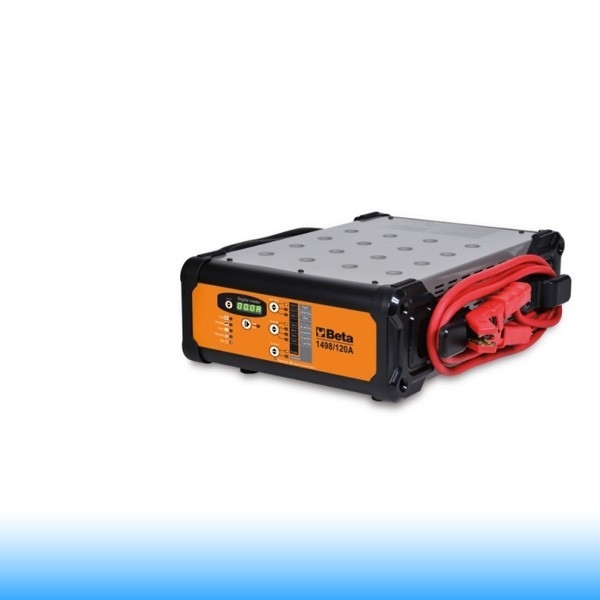 Beta 1498/120A elektronikus akkumulátor töltő többfunkciós, 12 Volt