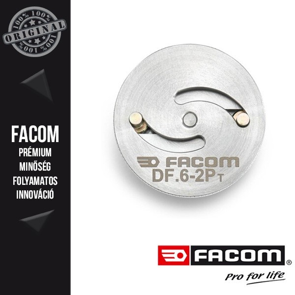 FACOM Adapter pneumatikus féknyereg visszanyomóhoz, 2 csapos, 15-34mm