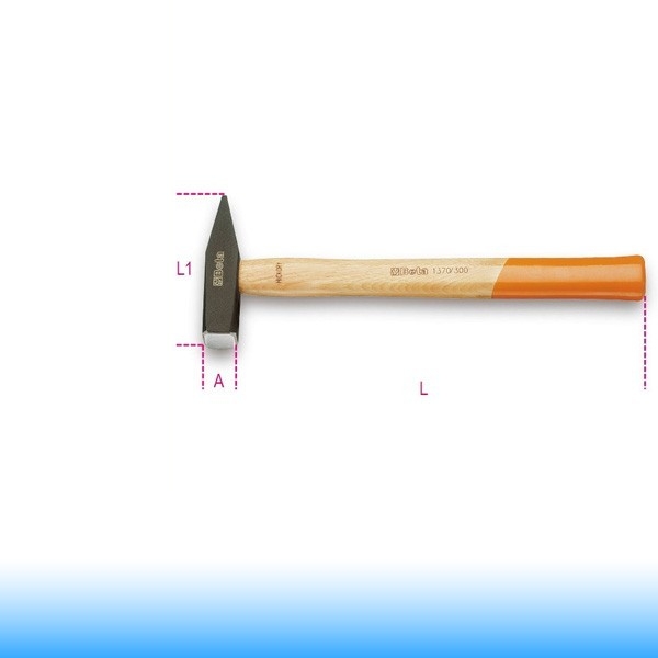 Beta 1370/1500 Lakatos kalapács német modell, fanyéllel, 1500 g