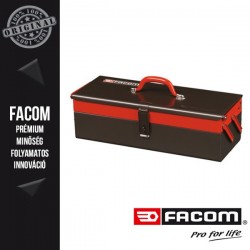 FACOM 2 tálcás fém szerszámos doboz