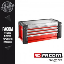FACOM JET+ 4 fiókos szerszámos láda, 5 modul/fiók, piros