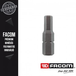 FACOM Hatlapfejű csavarozó bit süllyesztett fejű csavarokhoz, 6 x 30mm