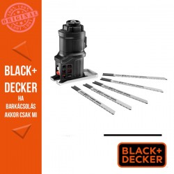 BLACK & DECKER MTJS1-XJ Dekopírfűrészfej MultieVo multiszerszámhoz 5 db dekopírfűrészlappal