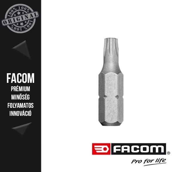 FACOM Standard csavarozó bit, Torx, T10 x 25mm
