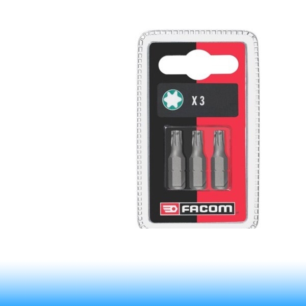 FACOM Standard csavarozó bitek, Torx, T25 x 25mm, 3db