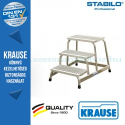 Krause Stabilo Professional szerelődobogó rácsos fokokkal 3 fokos