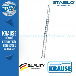 Krause Stabilo Professional létrafokos húzóköteles létra, kétrészes 2x18 fokos