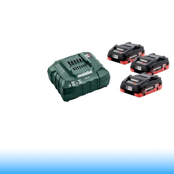 Metabo Basic-Set Akku szett 3 x LiHD 4.0 Ah