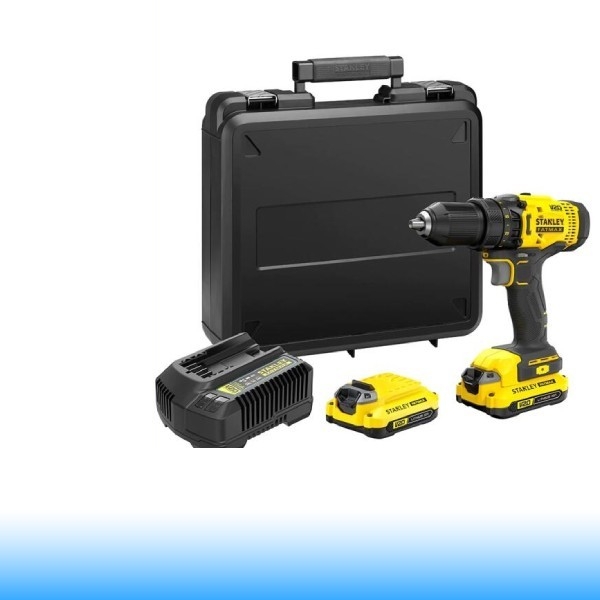 STANLEY SFMCD700C2K-QW FATMAX® 18 Volt-os V20 akkumulátoros fúrócsavarozó