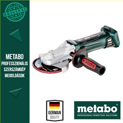 Metabo WF 18 LTX 125 Quick akkus laposfejű sarokcsiszoló